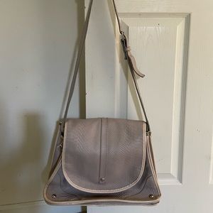 Elena Girardi Mauve Handbag with Adjustable Strap